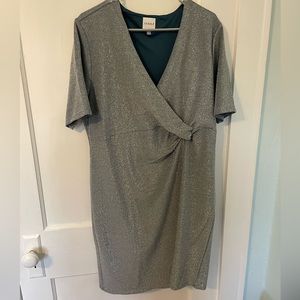 Ladies Metallic Cocktail Dress